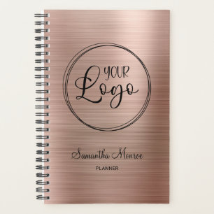 Imitate für Firmenlogos Rose Gold Fossil Arbeit Planer