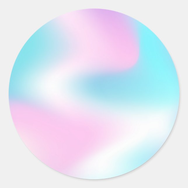 Imitate für Holografie Runder Aufkleber (Vorderseite)