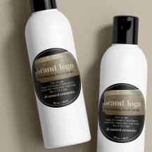 Imitate für moderne Produkte Gold Pinselstriche