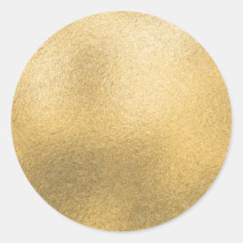 Imitate für unbedruckte Gold-Blank-Vorlage Runder Aufkleber