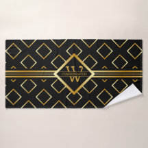 IMITATE Geometrisches Muster mit Monogramm auf BLA