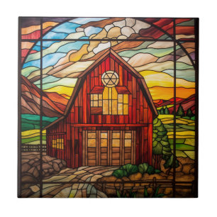 Imitate Glasbläserne Fliese