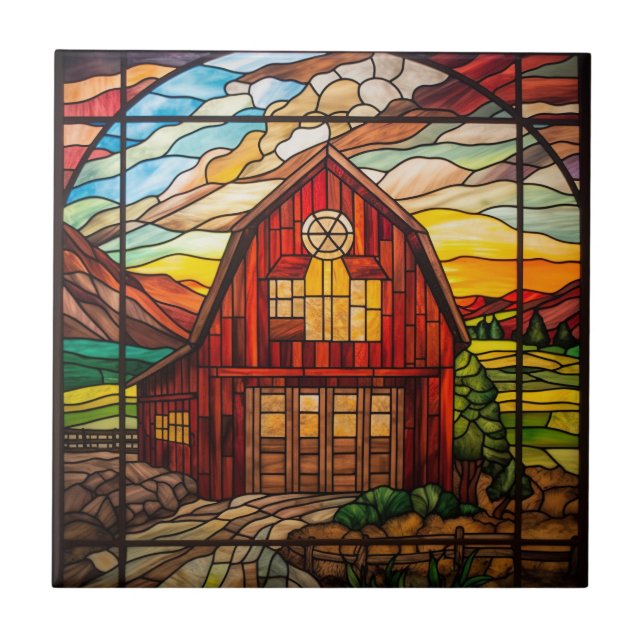 Imitate Glasbläserne Fliese (Vorderseite)