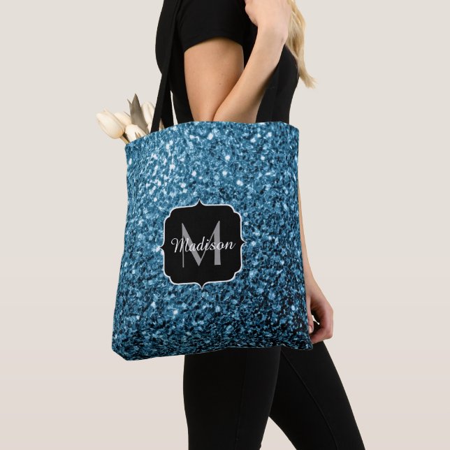 Imitate Glitzer Glitzern Monogram Tasche (Von Nahem)