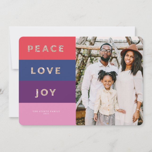 Imitate Glitzer Strickjacke Tone Weihnachtskarte Einladung (Vorderseite)