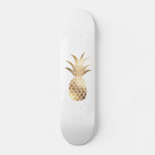 Imitate Gold Ananas Skateboard