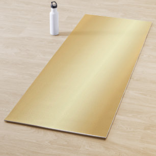 Imitate Gold Fitness Moderne Elegante Trendy Templ Yogamatte