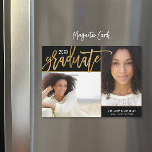 Imitate Gold Foil 2 Foto Abschluss Ankündigung