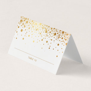 Imitate Gold Foil Confetti Dots Hochzeiten Platzka