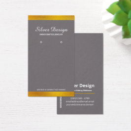 Imitate Gold Foil Minimalistische Grafikkarte