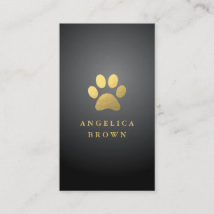 Imitate Gold Fow Print Business Card Visitenkarte