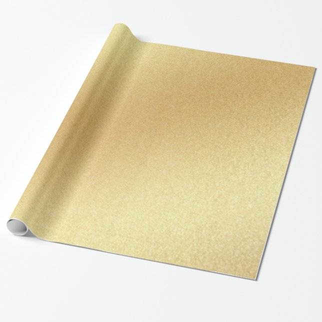 Imitate Gold Glitzer Moderne Kunst, Dichtung und M Geschenkpapier (Ungerollt)