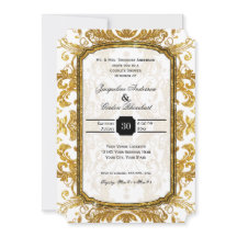 Imitate Gold Glitzer Ticket Vintage Paare Dusche