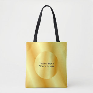 Imitate Gold Metallic Look Custom Template Elegant Tasche