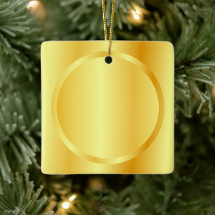 Imitate Gold Metallic Look Elegante, benutzerdefin Keramikornament