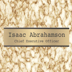 Imitate Gold Office Türsignaturen Namensplatte Türschild