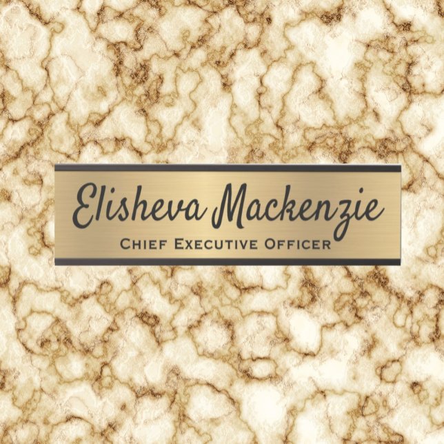 Imitate Gold Office Türsignaturen Namensplatte Türschild (Von Creator hochgeladen)