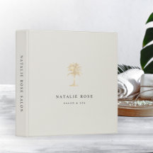 Imitate Gold Palm Tree Logo