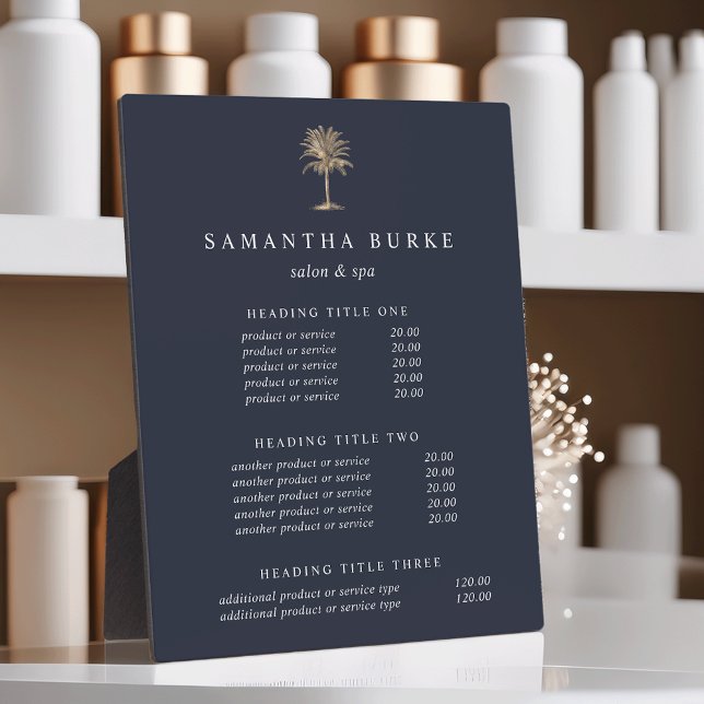 Imitate Gold Palm Tree Preise/Dienstleistungen Anz Fotoplatte (Von Creator hochgeladen)