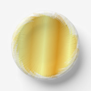 Imitate Gold Trendy Template Eleganter Glamour Pappteller
