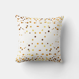 Imitate Golden Foil Confetti Glitzern Kissen