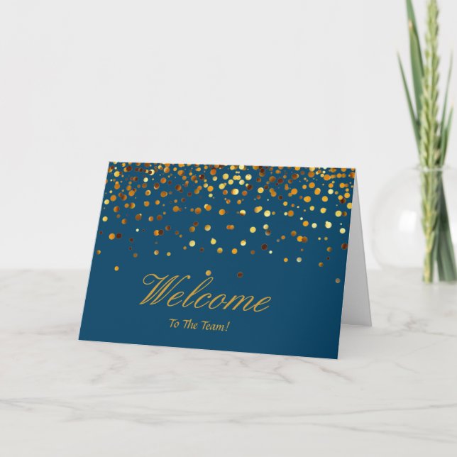 Imitate Golden Foil Confetti Wählen Sie eine ander Karte (Vorderseite)