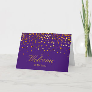Imitate Golden Foil Confetti Wählen Sie eine ander Karte