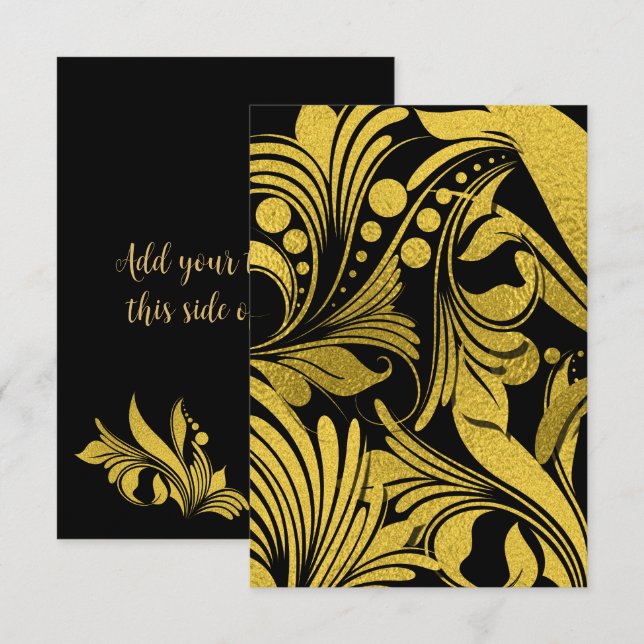 Imitate Golden Foil Elegante Washes (Vorne/Hinten)