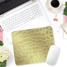 Imitate Goldene Alligatorin Mousepad