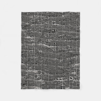 Imitate Grau Beton Fleecedecke