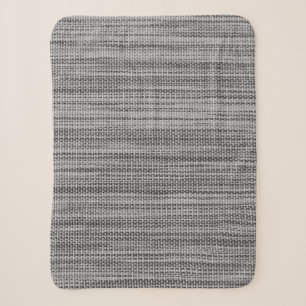 Imitate Grau Stoff Cotton Sherpa Blanket Sherpadecke