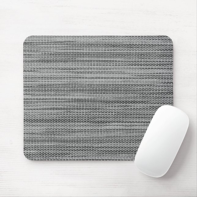 Imitate Graue Stoffe Tuch Modernes Design Mouse Pa Mousepad (Mit Mouse)