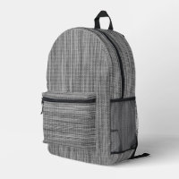 Imitate - Graues Stoffdesign - Rucksack