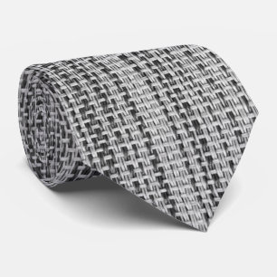 Imitate Gray Cotton Neck Tie Krawatte