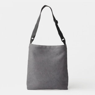 Imitate Gray Leather Tragetaschen Mit Langen Trägern