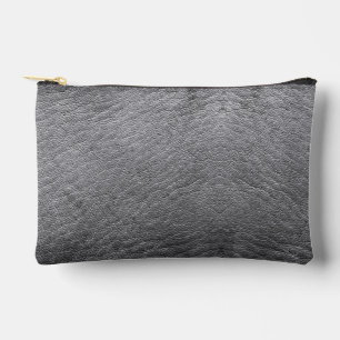 Imitate Gray Leather Zubehörtasche