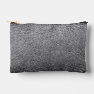 Imitate Gray Leather Zubehörtasche