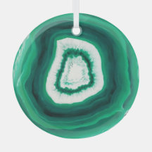 Imitate Green Agate Glass Oracles