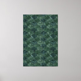 Imitate Green Stone Mermaid Scales Leinwanddruck