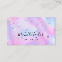 Imitate Holograph iridescent opal stone elegantes