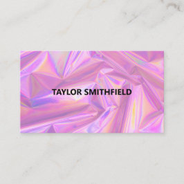 Imitate Holographic Trendy Business Card Visitenkarte