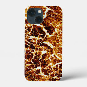 Imitate Hot Lava Textur iPhone 13 Mini Hülle