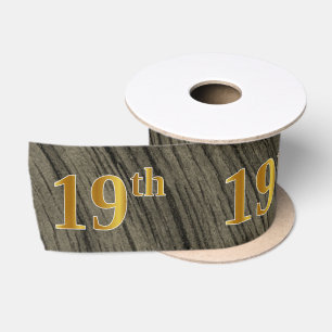 Imitate/Imitation Gold "19." Veranstaltungsnummer  Satinband