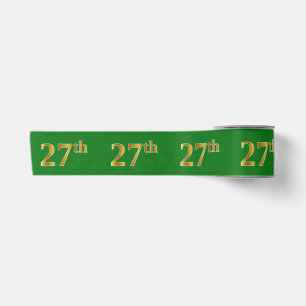Imitate/Imitation Gold "27." Veranstaltungsnummer Satinband