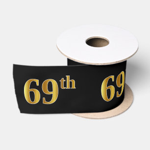 Imitate/Imitation Gold "69." Veranstaltungsnummer  Satinband