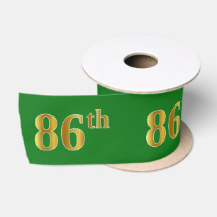 Imitate/Imitation Gold "86." Veranstaltungsnummer Satinband