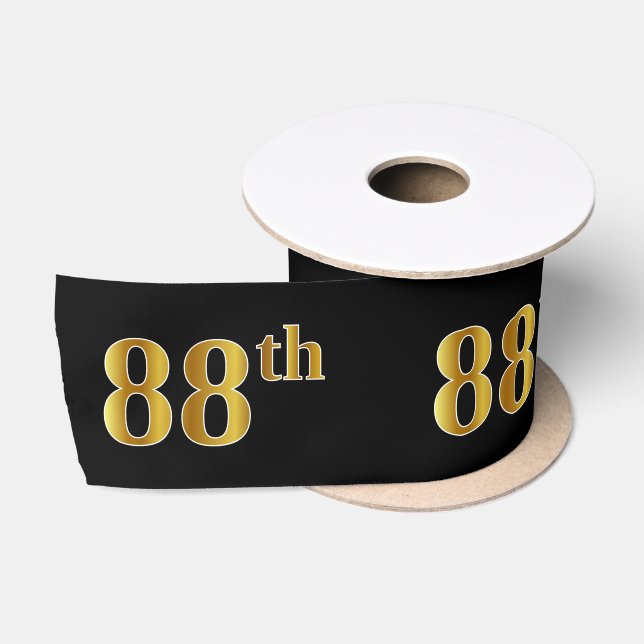 Imitate/Imitation Gold "88." Veranstaltungsnummer  Satinband (Spule)