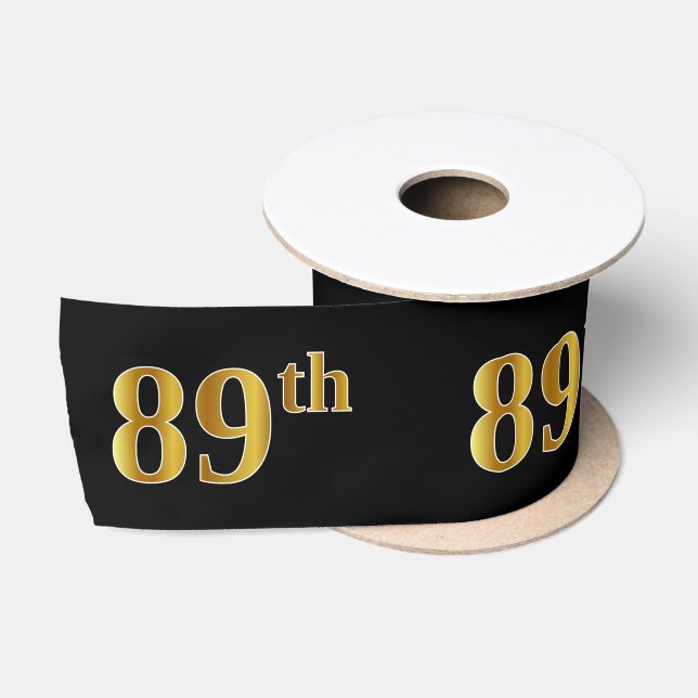 Imitate/Imitation Gold "89." Veranstaltungsnummer  Satinband (Spule)