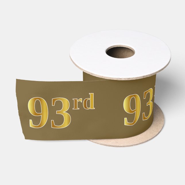 Imitate/Imitation Gold "93." Veranstaltungsnummer  Satinband (Spule)