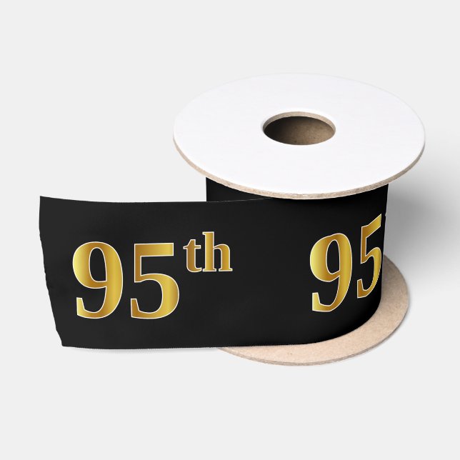 Imitate/Imitation Gold "95." Veranstaltungsnummer  Satinband (Spule)